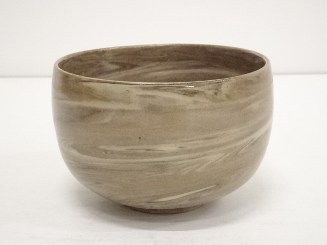 JAPANESE TEA CEREMONY / MARBLED CHAWAN(TEA BOWL) / ARTISAN WORK